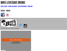 Tablet Screenshot of mikelevesque.com